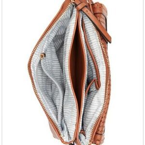 Violet Ray Bags - VIOLET RAY Leanna Perforated Crossbody Violet Ray Bags - VIOLET RAY Leanna Perforated Crossbody